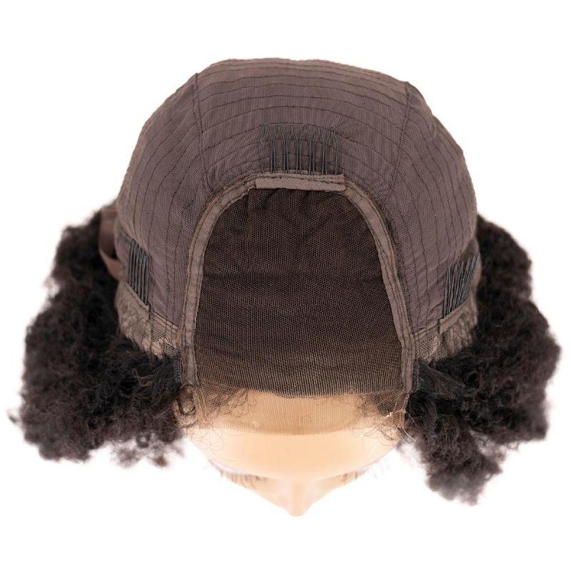 Expensive Afro Kinky Transparent Closure Wig