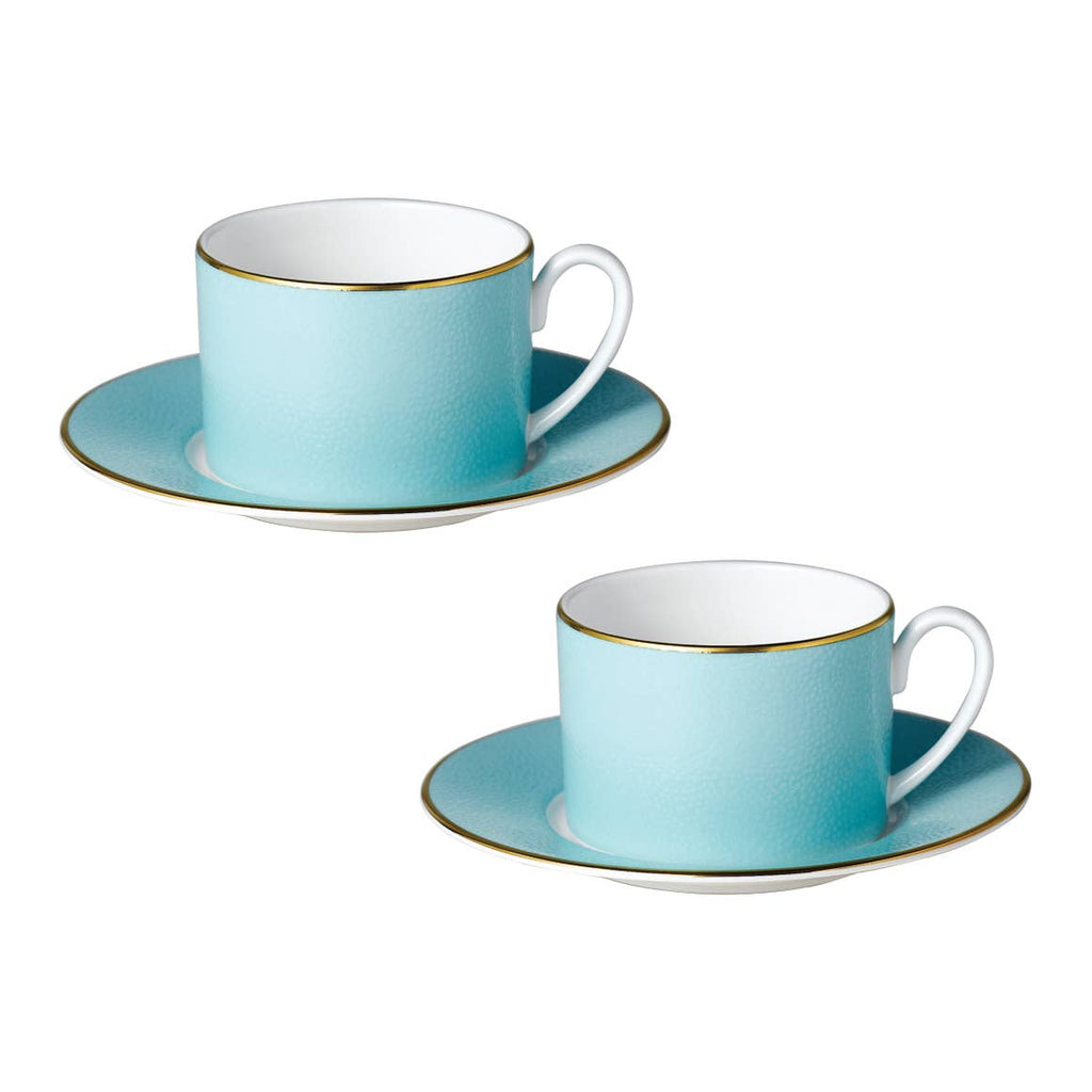 Charlotte - Set of Two Cups & Saucers