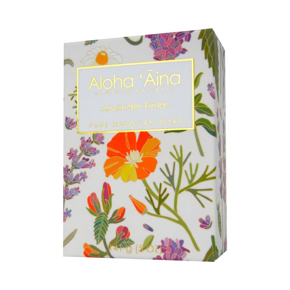 Hawaiian Aromatherapy Pure Soap – Lavender Fields