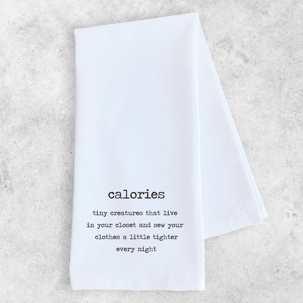 Calories - Tea Towel