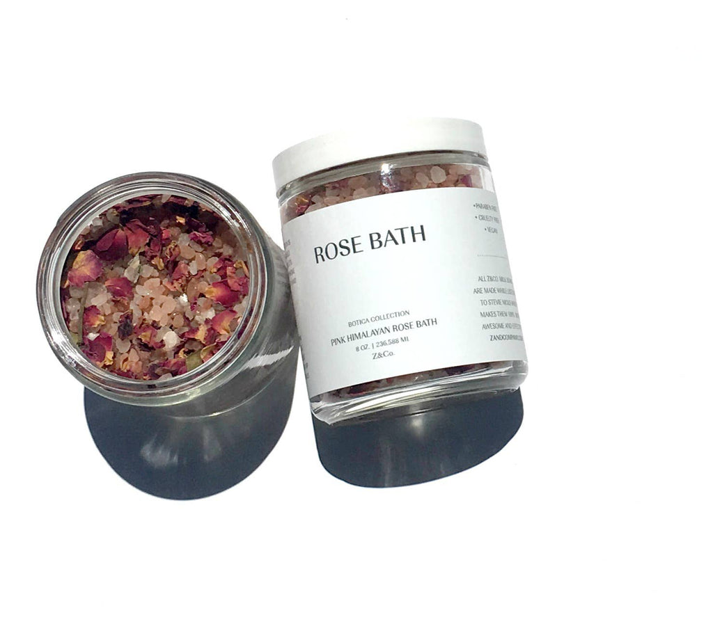 Rose Bath Botica collection