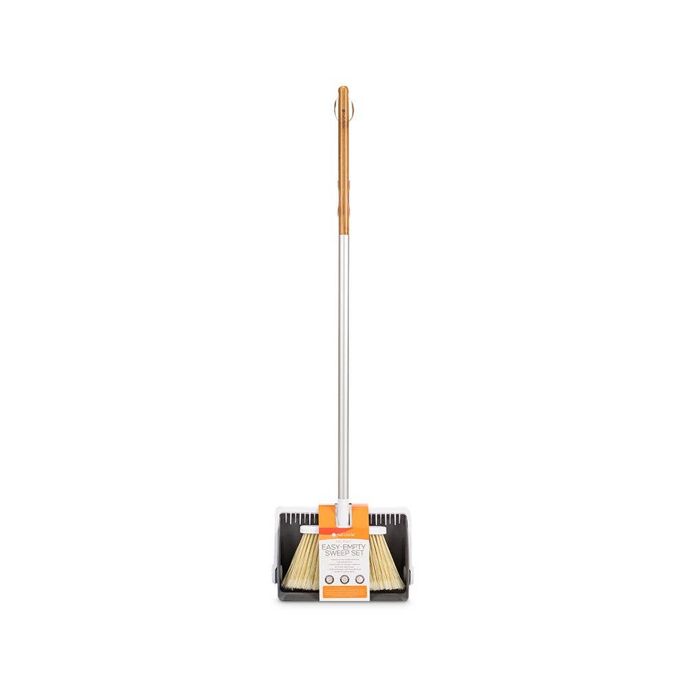 Tag Team Compact Broom and Dustpan