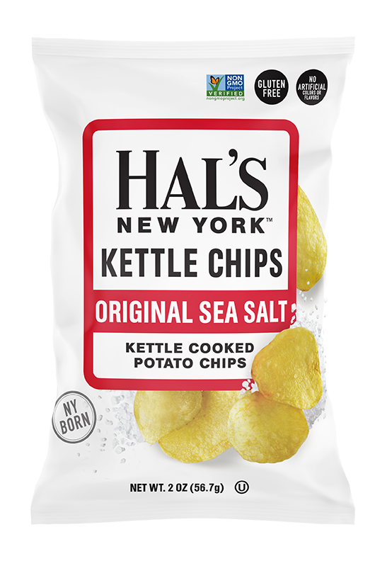 Hals NY Original Sea Salt Chips, 2 oz.