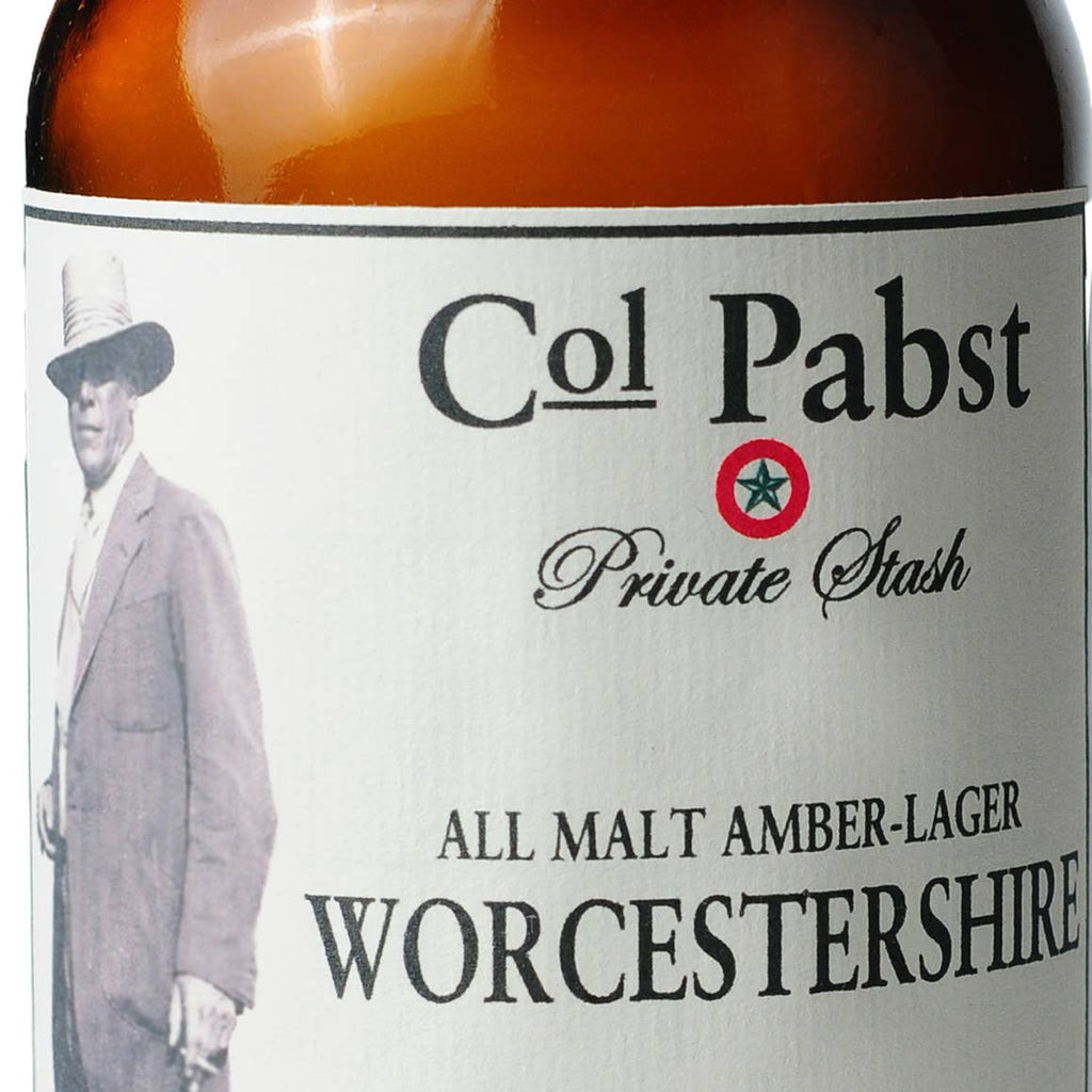 Large Colonel Pabst Worcestershire Sauce