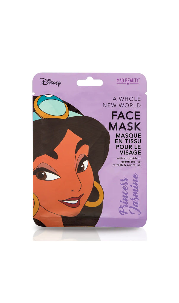 DISNEY MAD Jasmine Sheet Face Mask 12pc