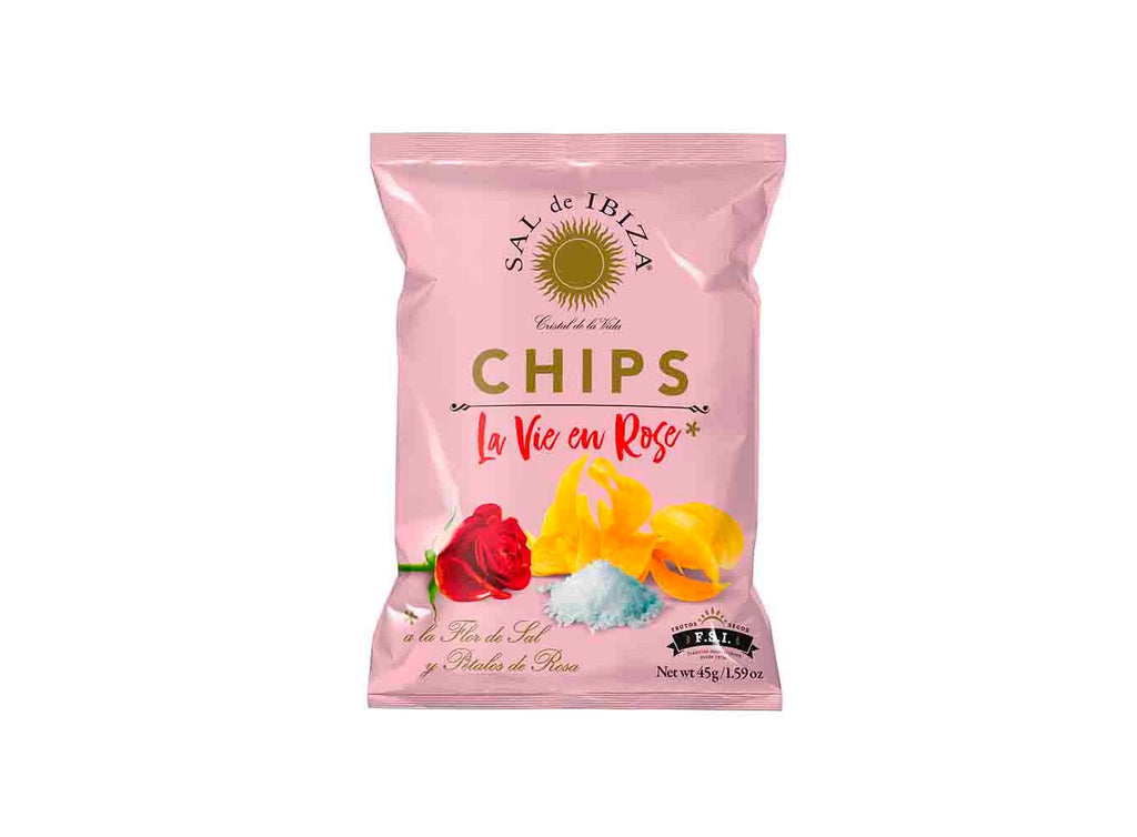 Ibizan Potato Chips with Rose Scent