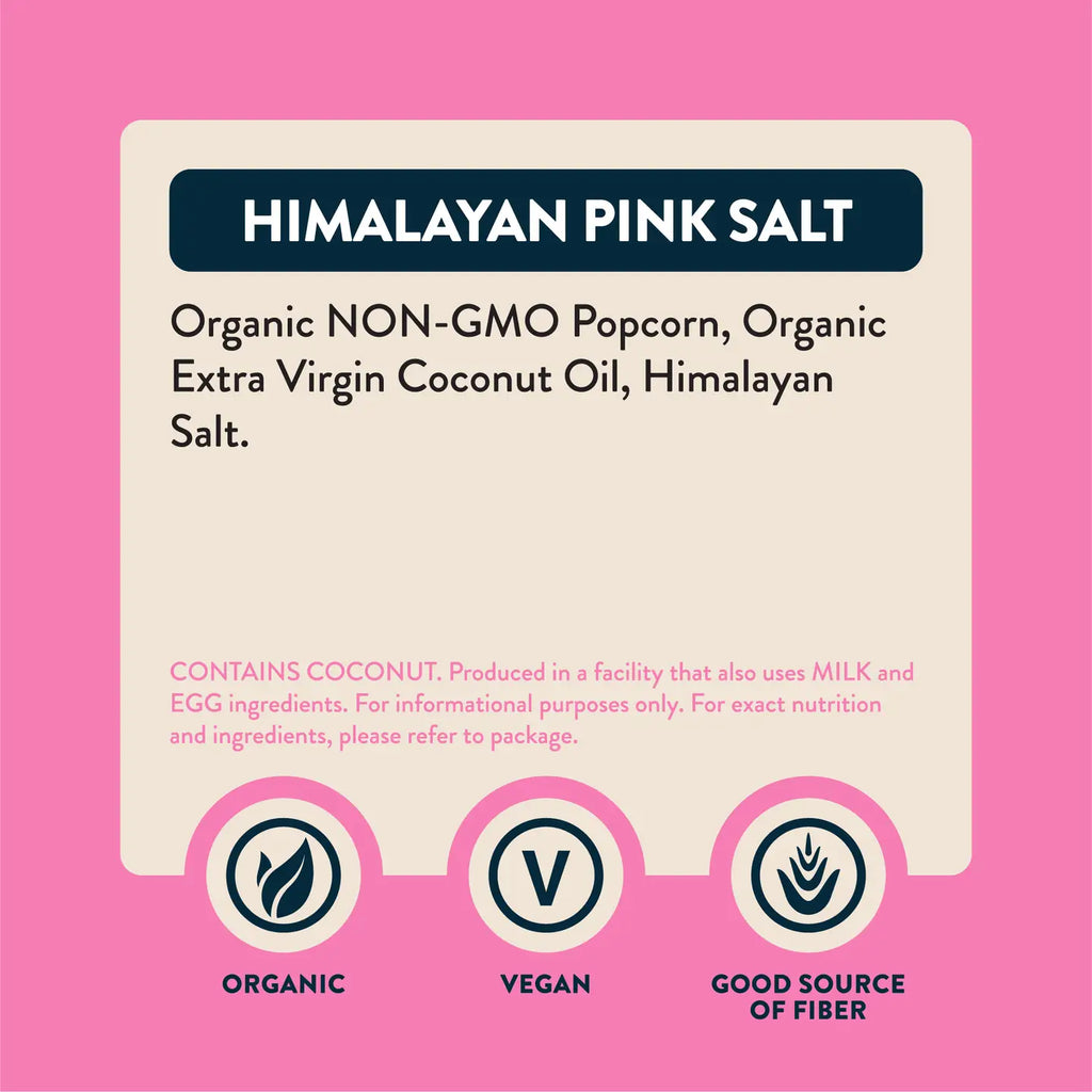 Organic Popcorn, Himalayan Pink .88 oz