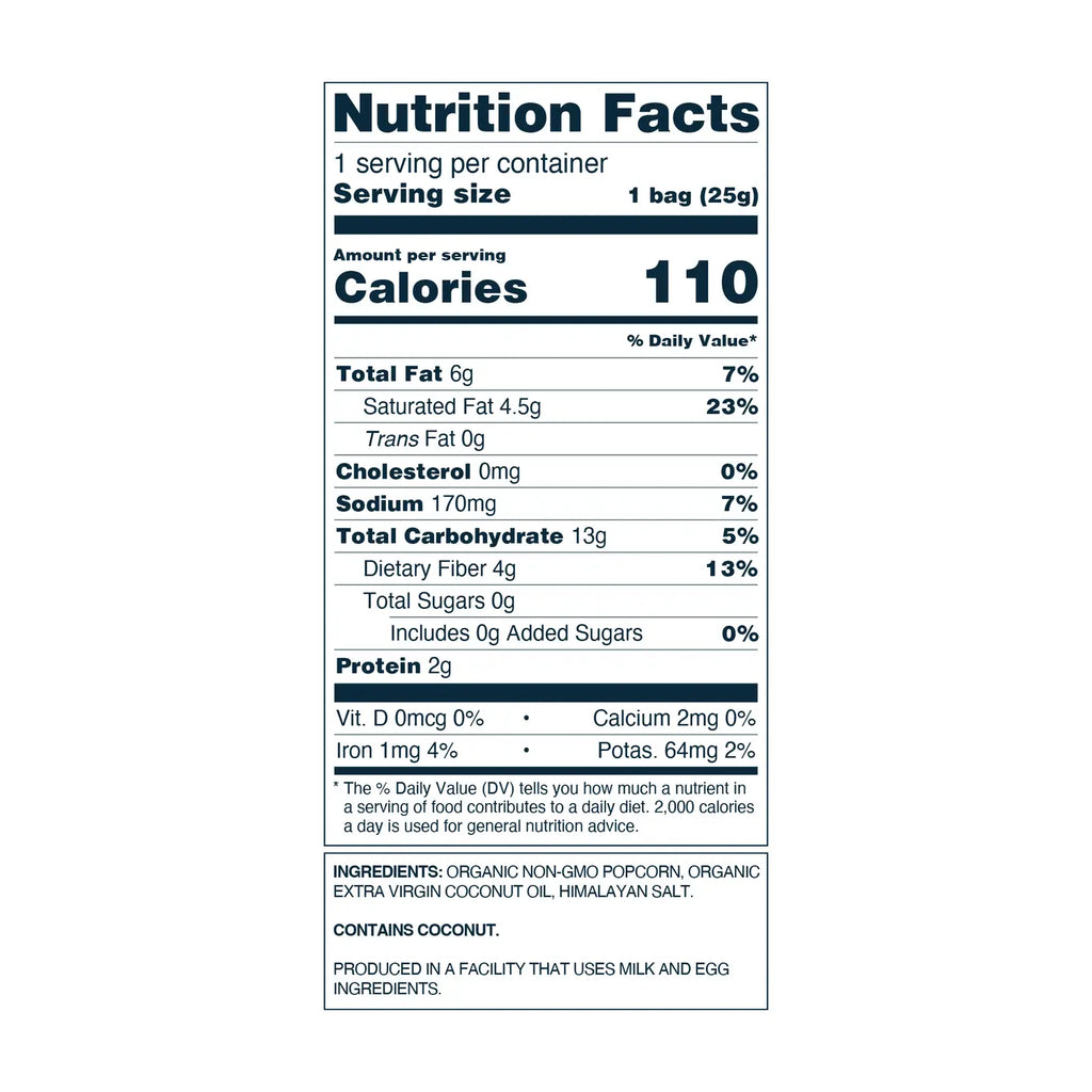 Organic Popcorn, Himalayan Pink .88 oz