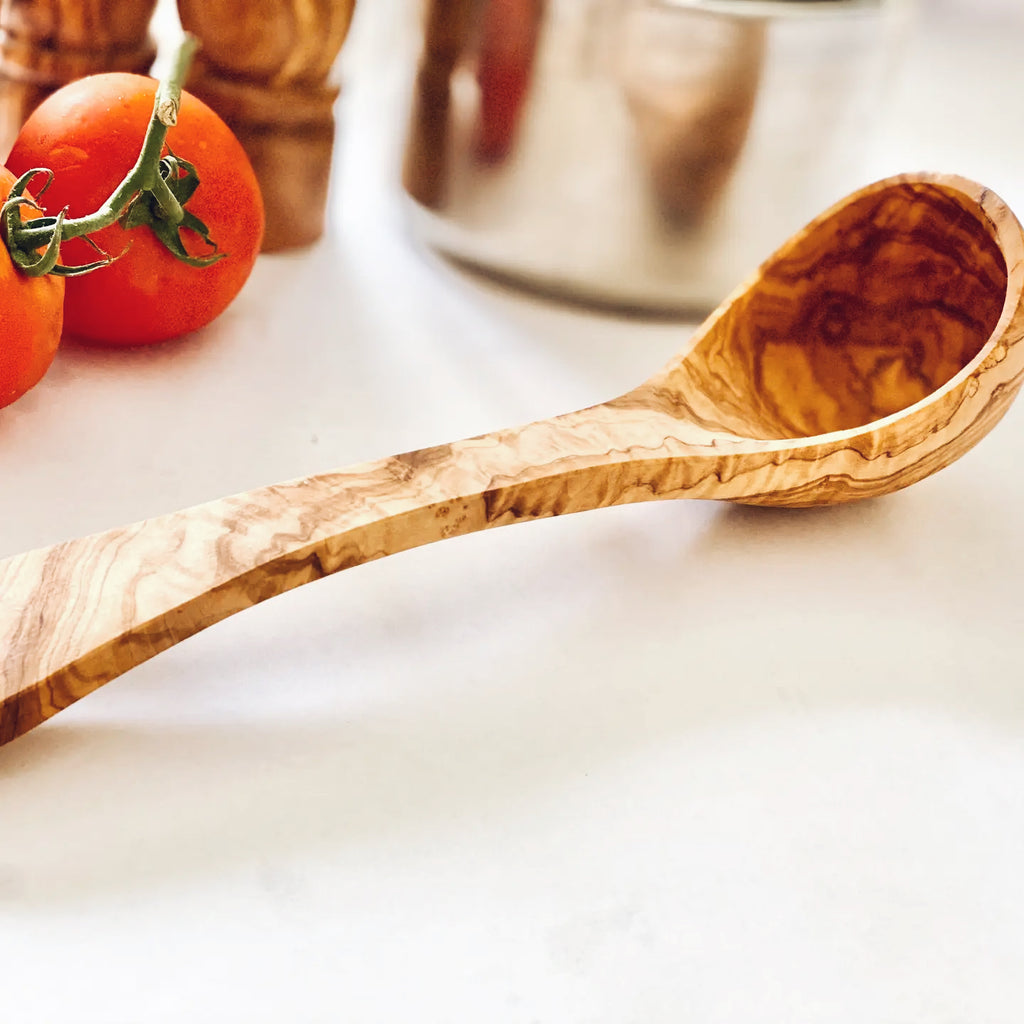 12” Olive Wood Ladle