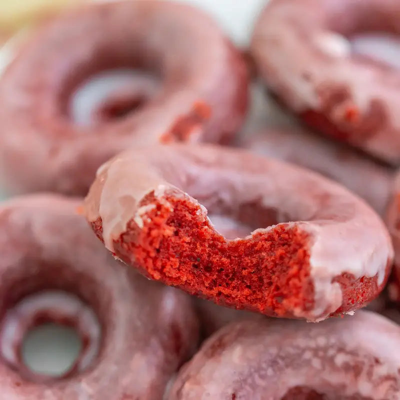 Mary Lee's Gourmet Red Velvet Vegan Cake Donuts