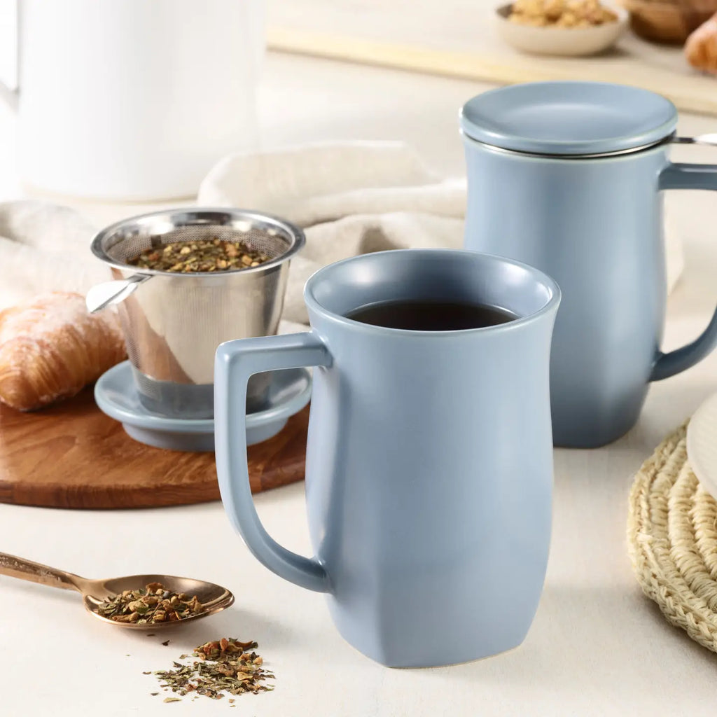 Tea Forte Fiore Cup Stone Blue