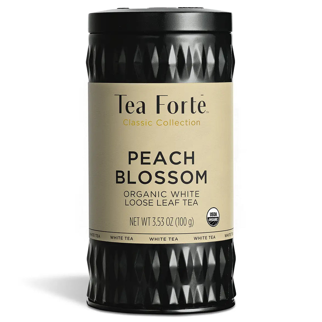 Tea Forte Peach Blossom Loose Leaf Tea Canister