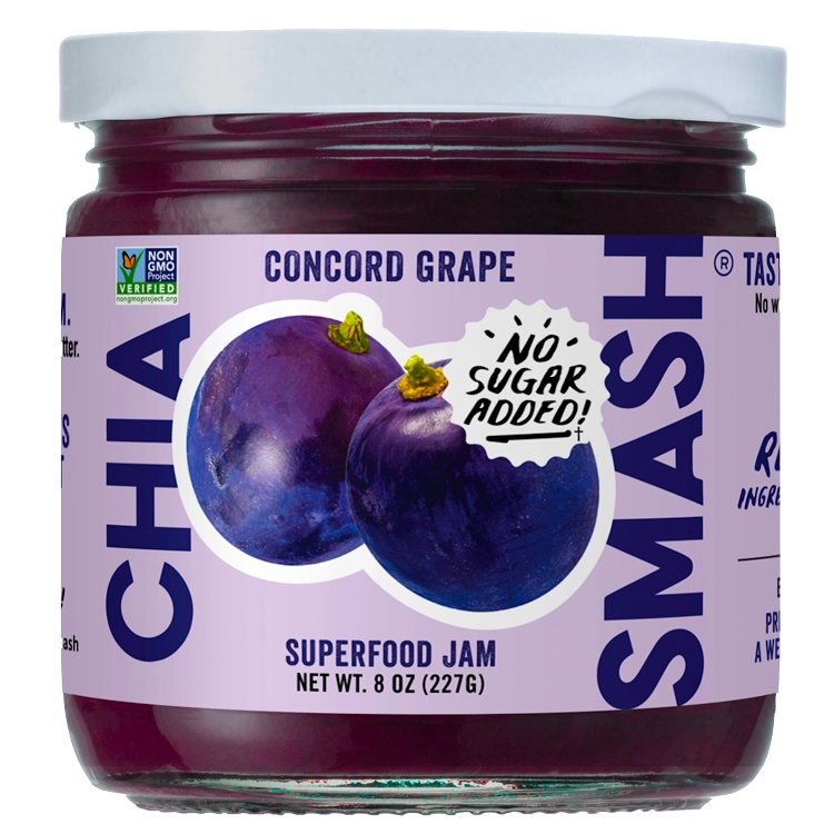 Concord Grape Chia Smash - Superfood Jam