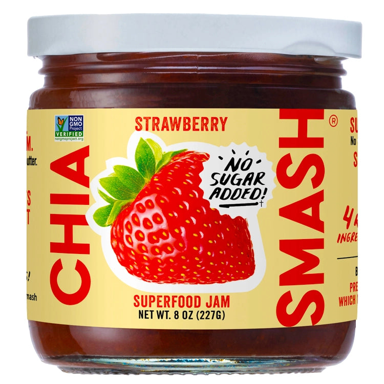 Strawberry Chia Smash - Superfood Jam