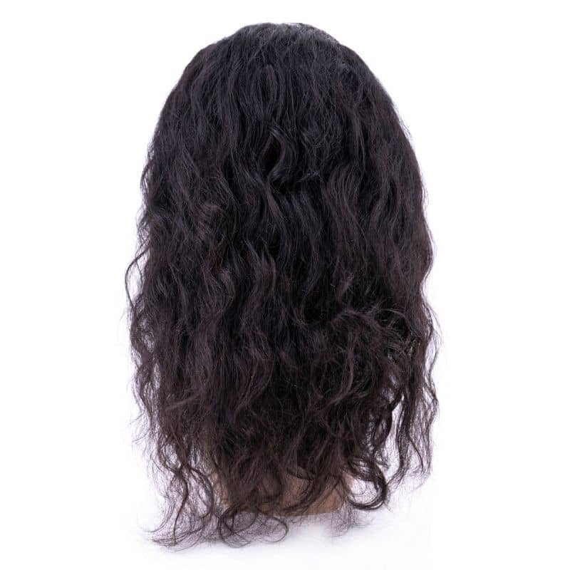 Rawwwwther Raw Indian Curly Transparent Lace Front Wig