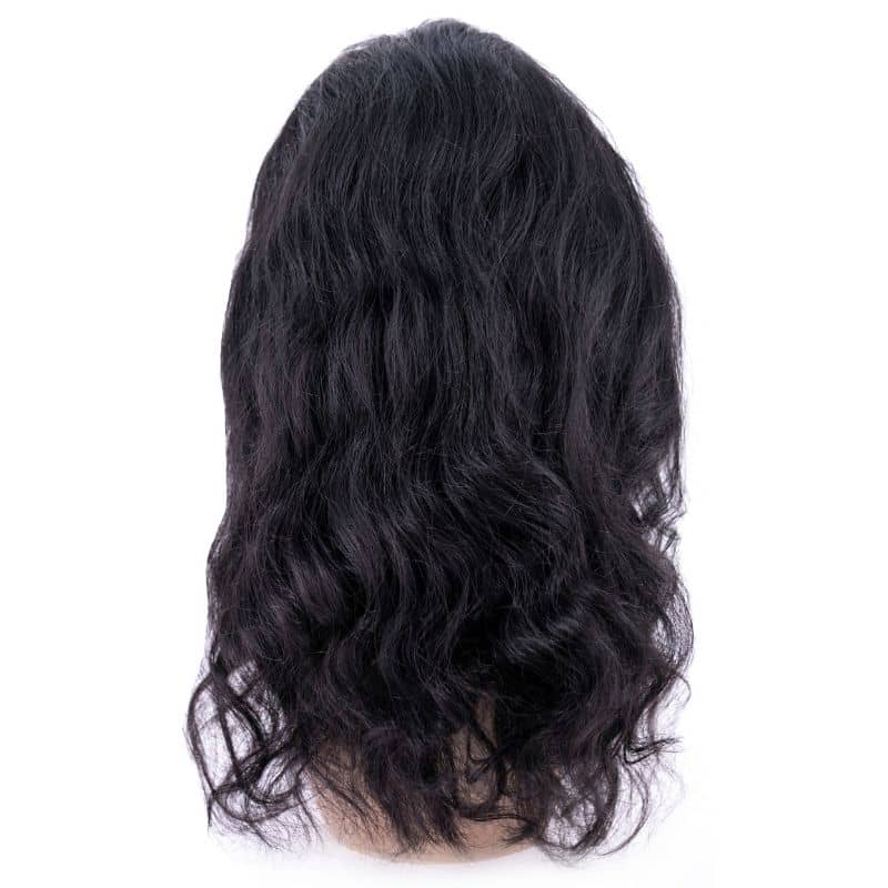 Expensive Indian Wavy Transparent Lace Front Wig
