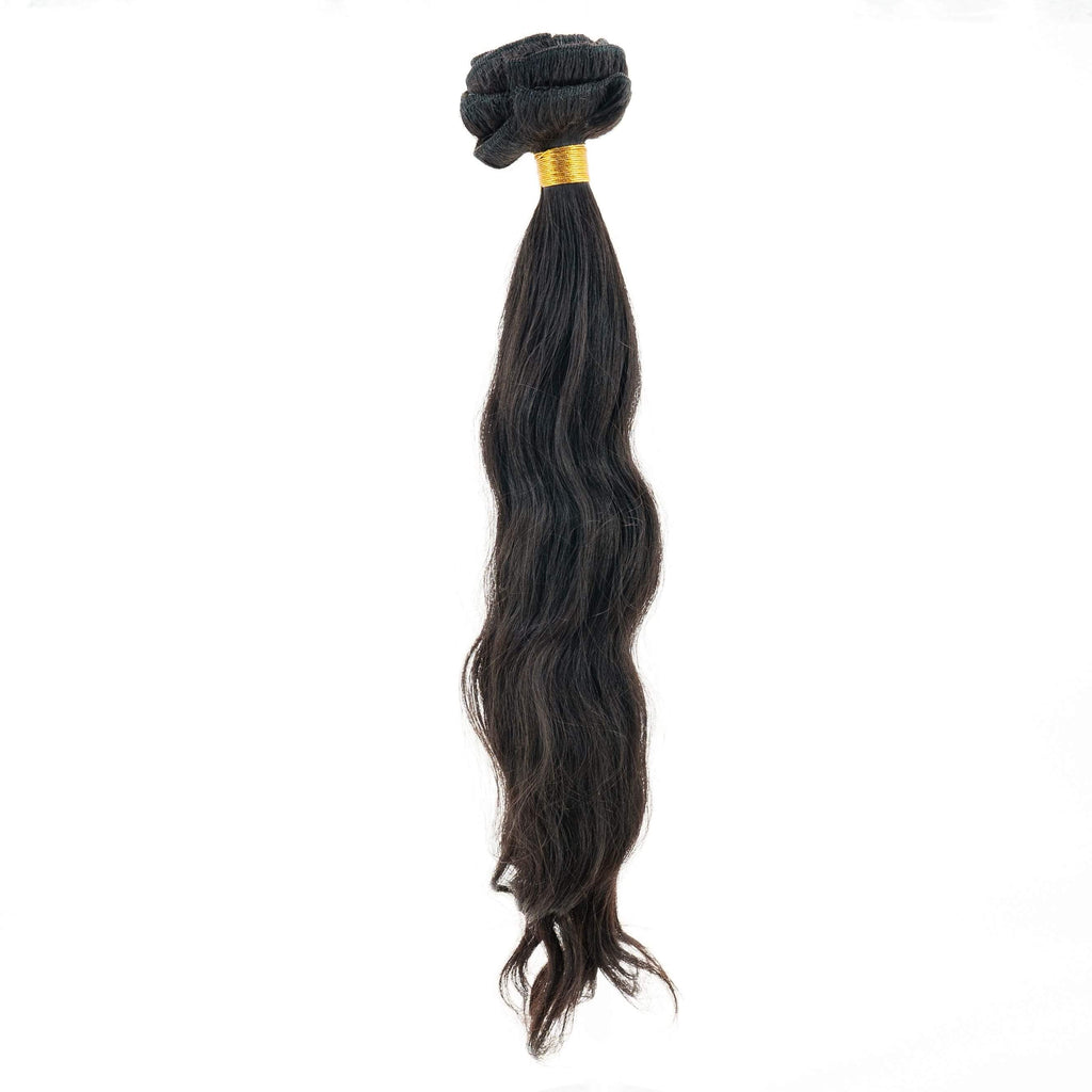 Expensive Indian Curly Natural Black Clip-In Extensions