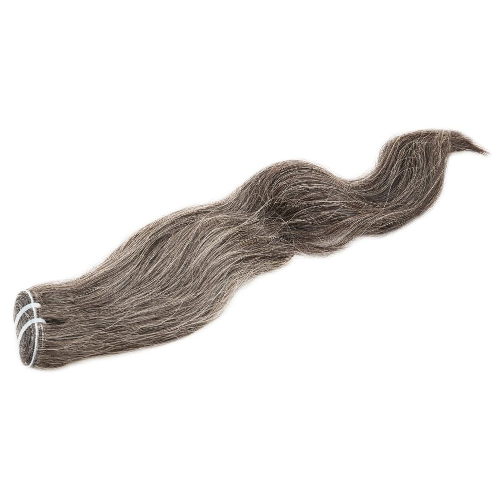 Expensive Vietnamese Natural Gray Hair Extensions