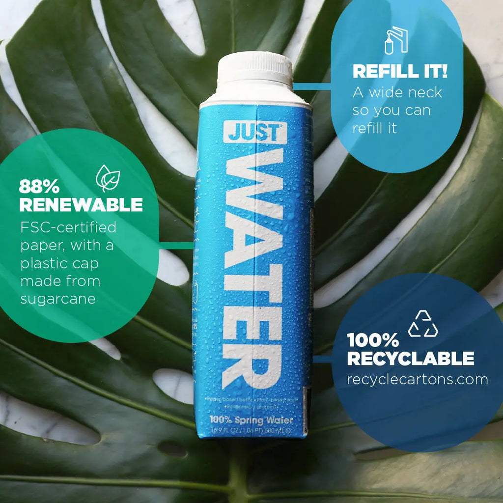 Spring Water -- 1 Liter | 6 Pack