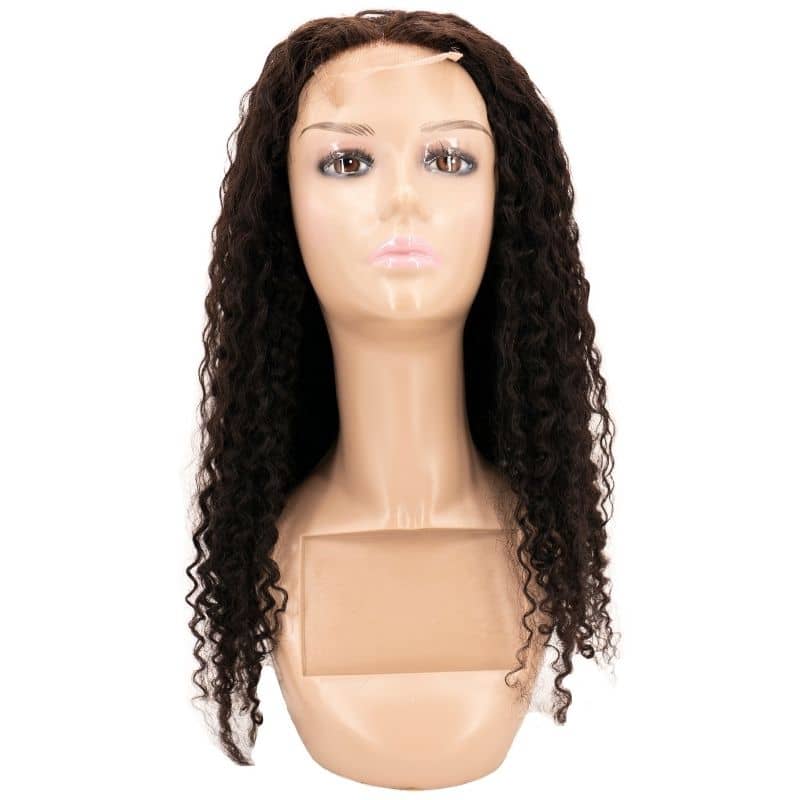 Expensive Kinky Curly Transparent Closure Wig