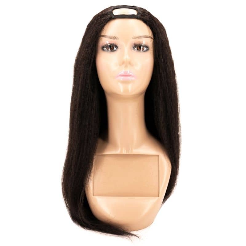 Expensive Brazilian Kinky Straight U-Part Wig