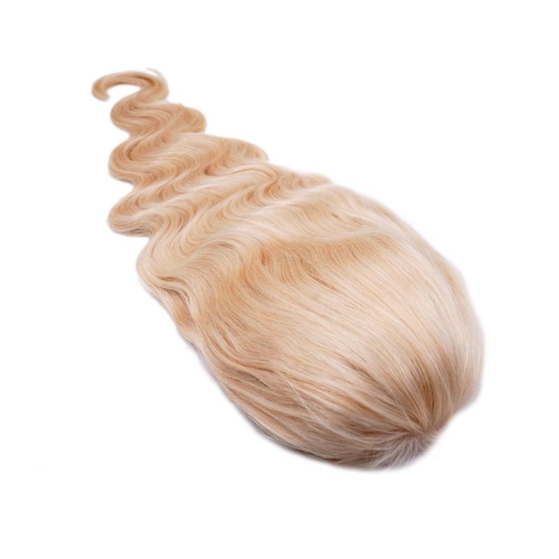 Expensive Front Lace Blonde Body Wave Wig