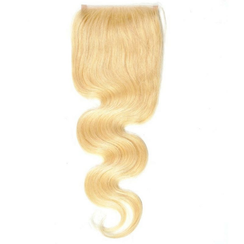 Expensive Russian Blonde Body Wave Closure