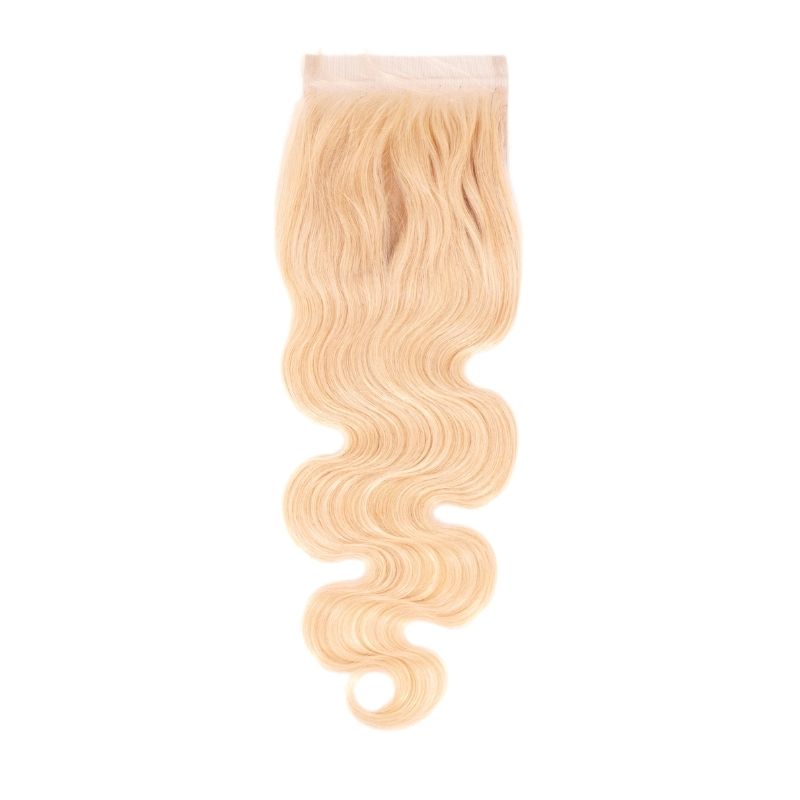 Expensive Russian Blonde Body Wave Closure