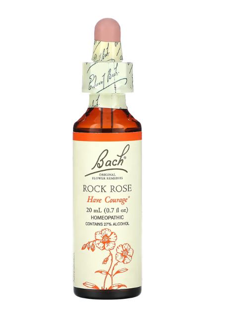 Bach, Original Flower Remedies, Rock Rose (20 ml)