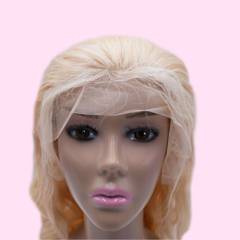Expensive Front Lace Blonde Body Wave Wig