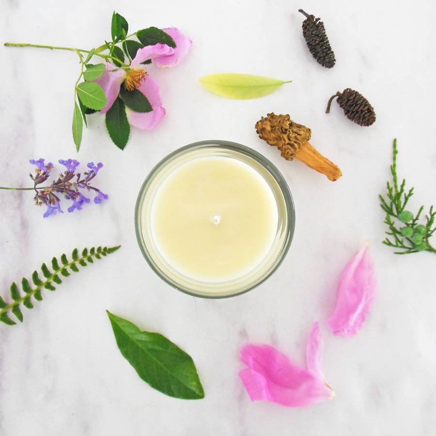 Bee Balm + Rosewater Candle 6 Oz