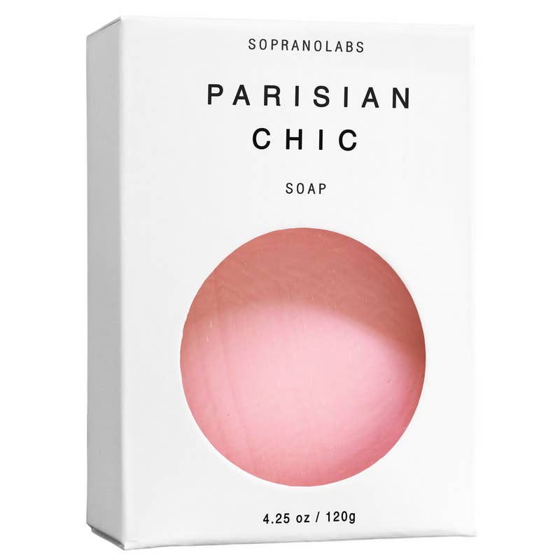Parisian Chic Vegan Soap. Gift for her