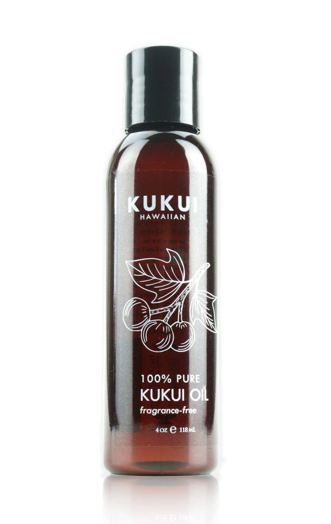 Pure Kukui Oil, Fragrance-Free 4 oz