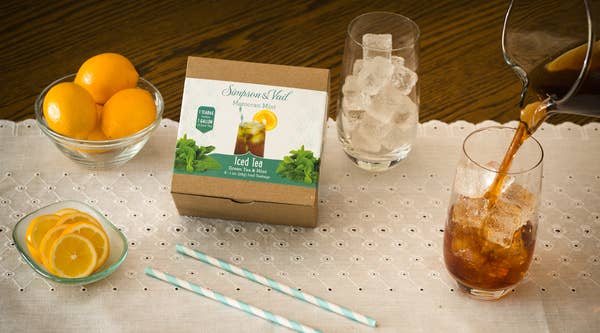 Moroccan Mint Iced Teabags (8/box)