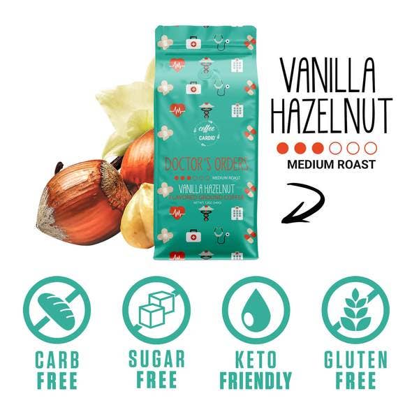 Doctor's Orders- Vanilla Hazelnut Coffee