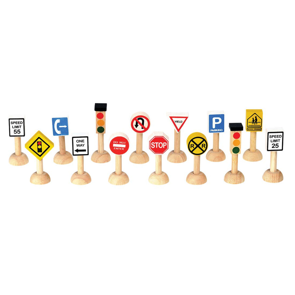 Set Of Traffic Signs And Lights - USA