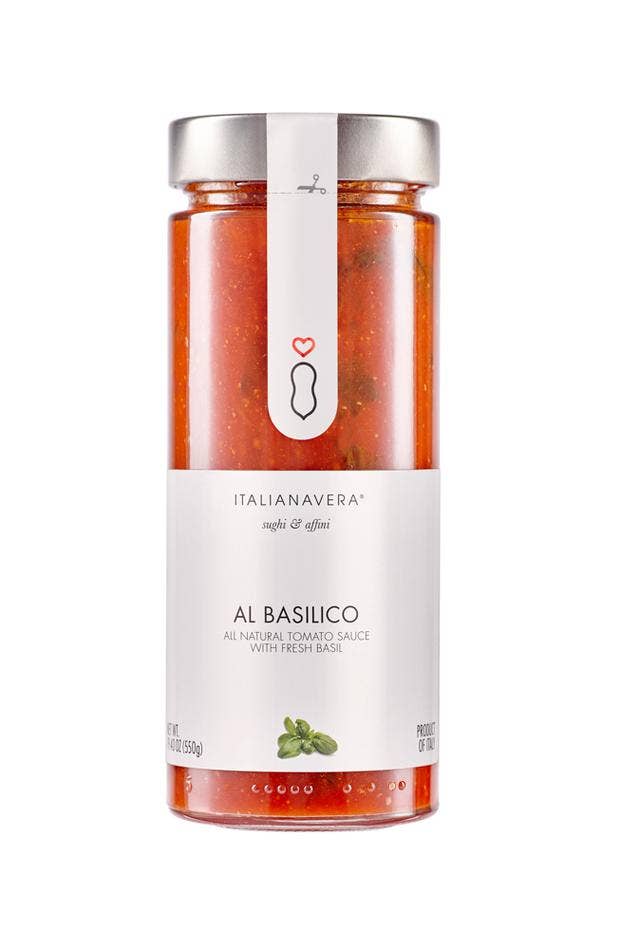“Al Basilico" Tomato Sauce with Basil by Italianavera