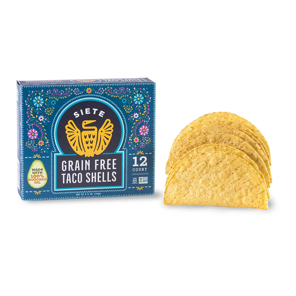 Grain Free Taco Shells #TacoTuesday #Approved