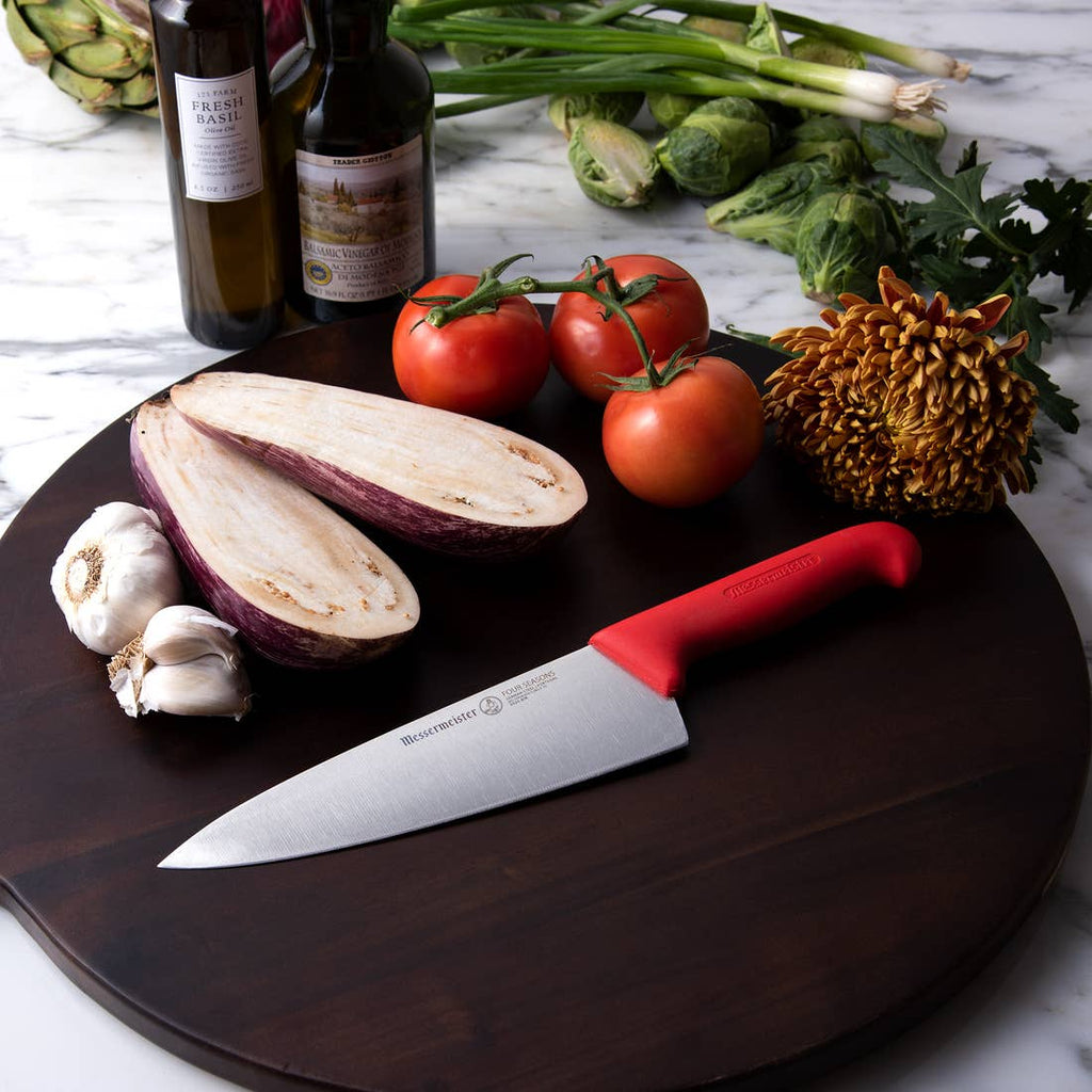 Four Seasons Red Wide-blade Chef’s Knife-8”