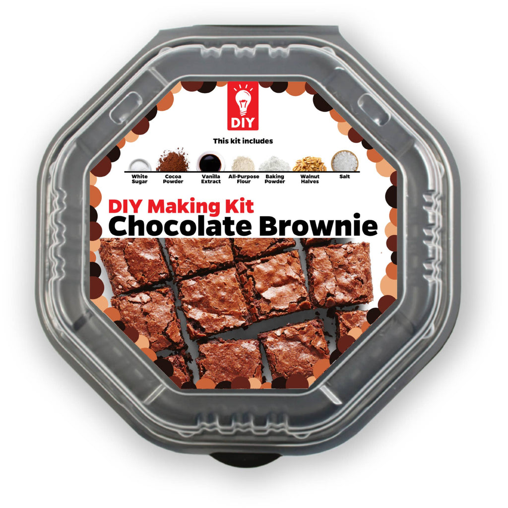Chocolate Fudge Brownie DIY Baking gift Kit