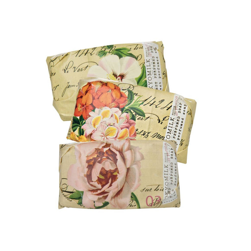 Botanica Collection - Brown and Floral Soap