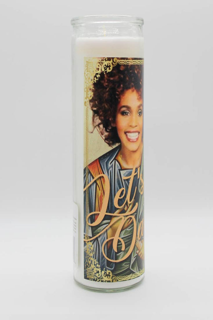 Whitney Houston Candle