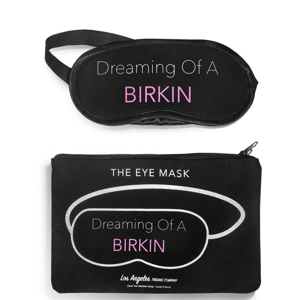 Gift Set - Dreaming Of A Birkin Robe & Eye Mask Set