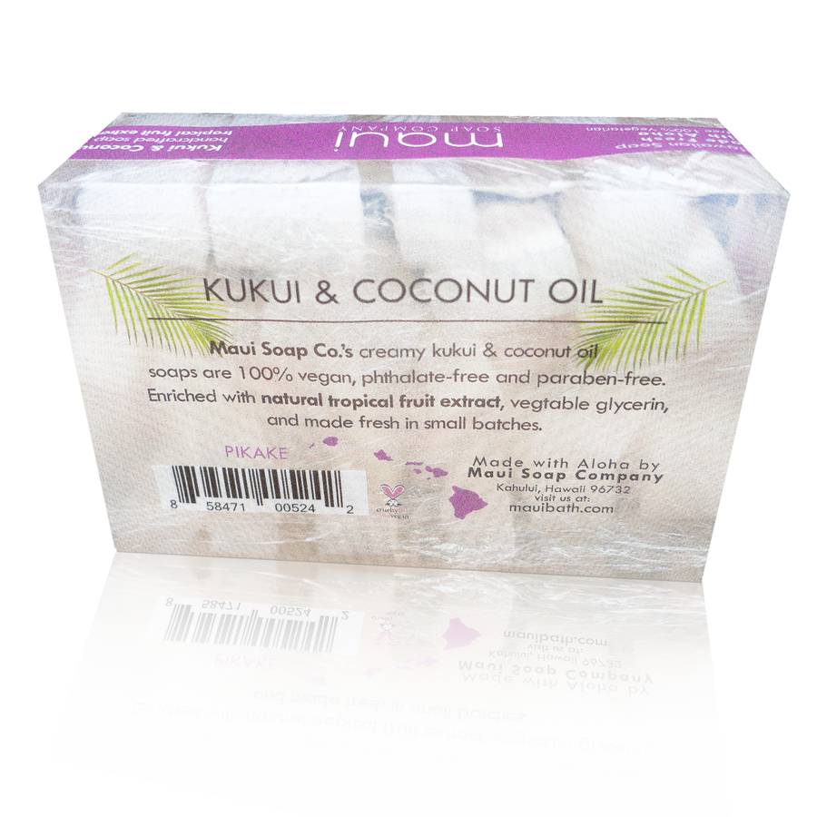 Pikake Bar Soap with Kukui & Coconut Oil #MadeInMaui
