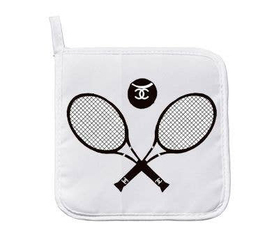 Pot Holder- Chanel Tennis