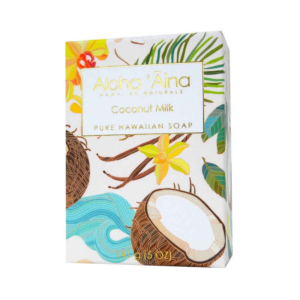 Hawaiian Aromatherapy Pure Soap – Coconut Milk