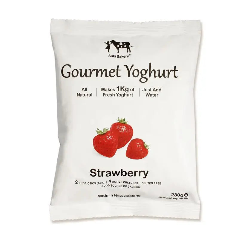 Suki Bakery Gourmet New Zealand Yoghurt Powder Strawberry Flavour