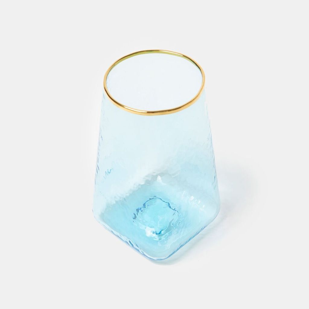 Celine Large Sky Blue Glassware - Set of 6