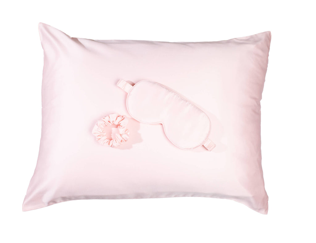 Goodnight Gorgeous Satin Sleep Set - Pink
