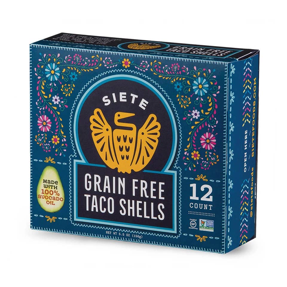 Grain Free Taco Shells #TacoTuesday #Approved